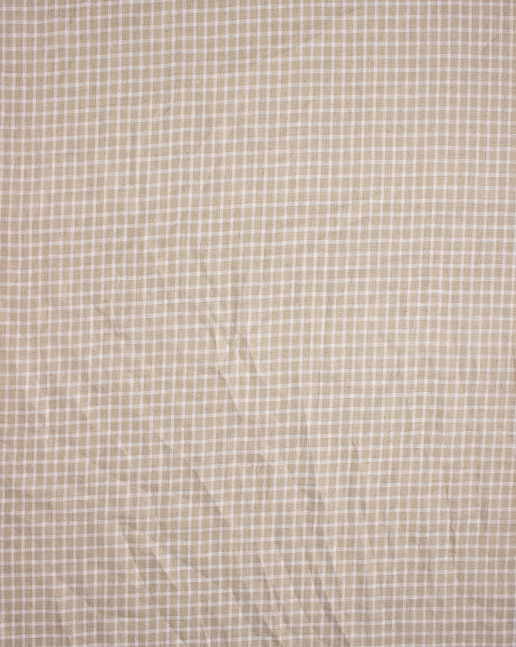 Checks Woven Hemp Fabric ( Width 58 Inch ) - Fabriclore.com