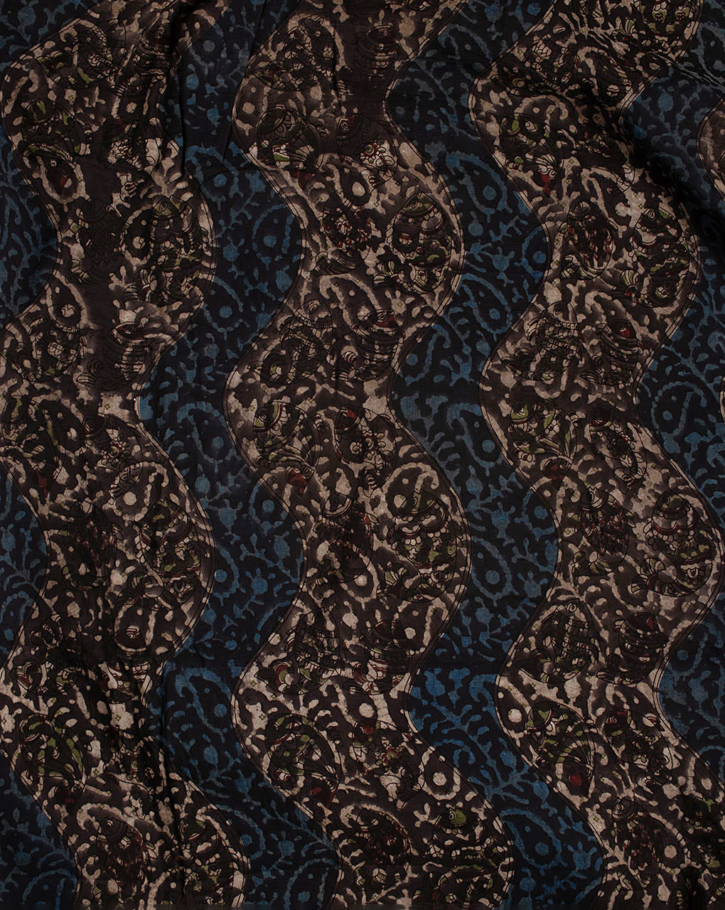 Kashish Hand Block Cotton Silk Fabric